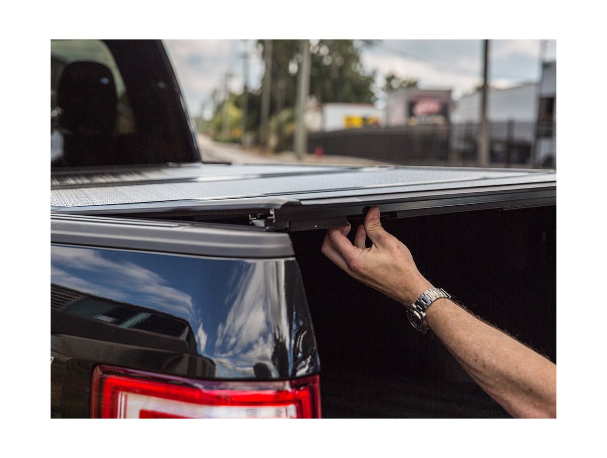 RealTruck Gator FX3 Hard Folding Tonneau Cover For Toyota Tacoma