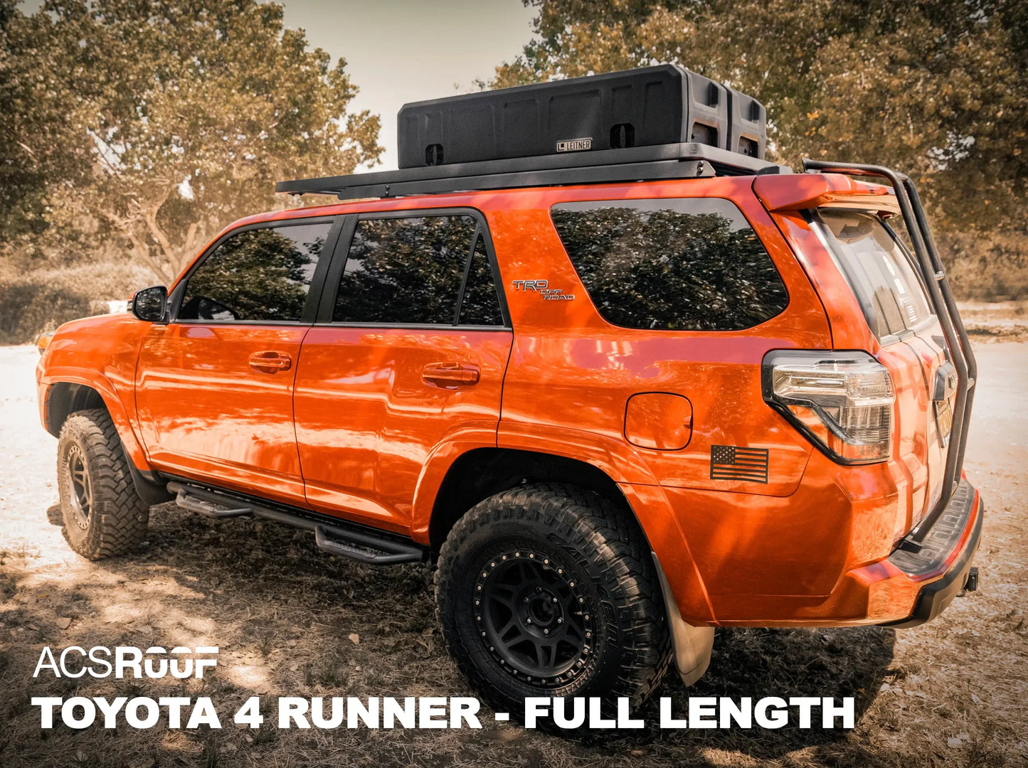 Leitner Designs ACS ROOF | Over Cab Platform Rack for Toyota 4Runner Gen 5 (2010-2023) - 3/4 Rack