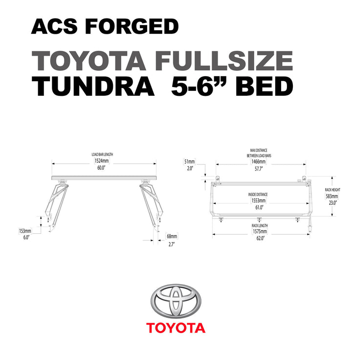 Leitner Designs ACS FORGED | Active Cargo System For Toyota Trucks