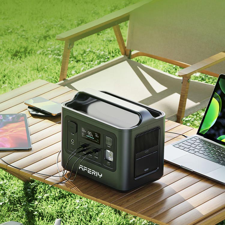 AFERIY Portable Power Stations P010 | Portable Power Station 800W 512Wh | AFERIY