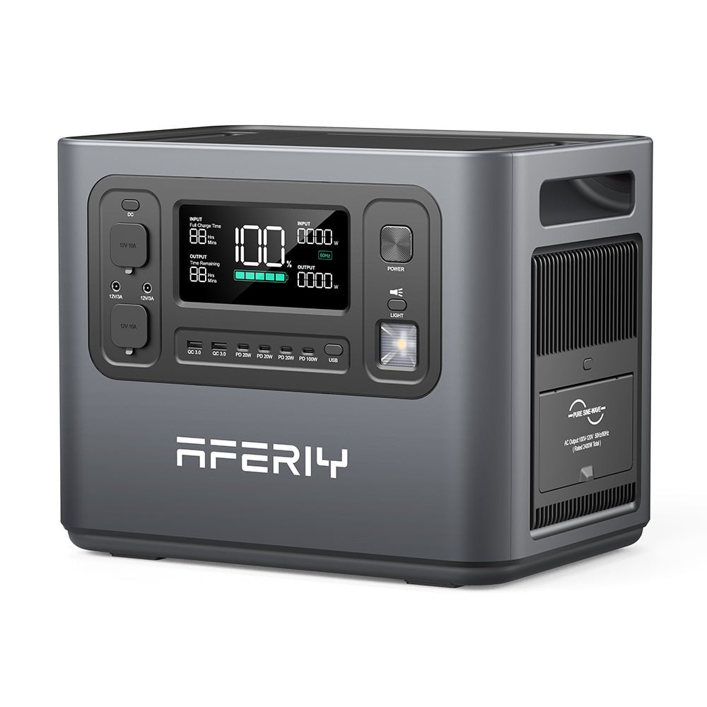 AFERIY Portable Power Stations P210 | Portable Power Station 2400W 2048Wh | AFERIY
