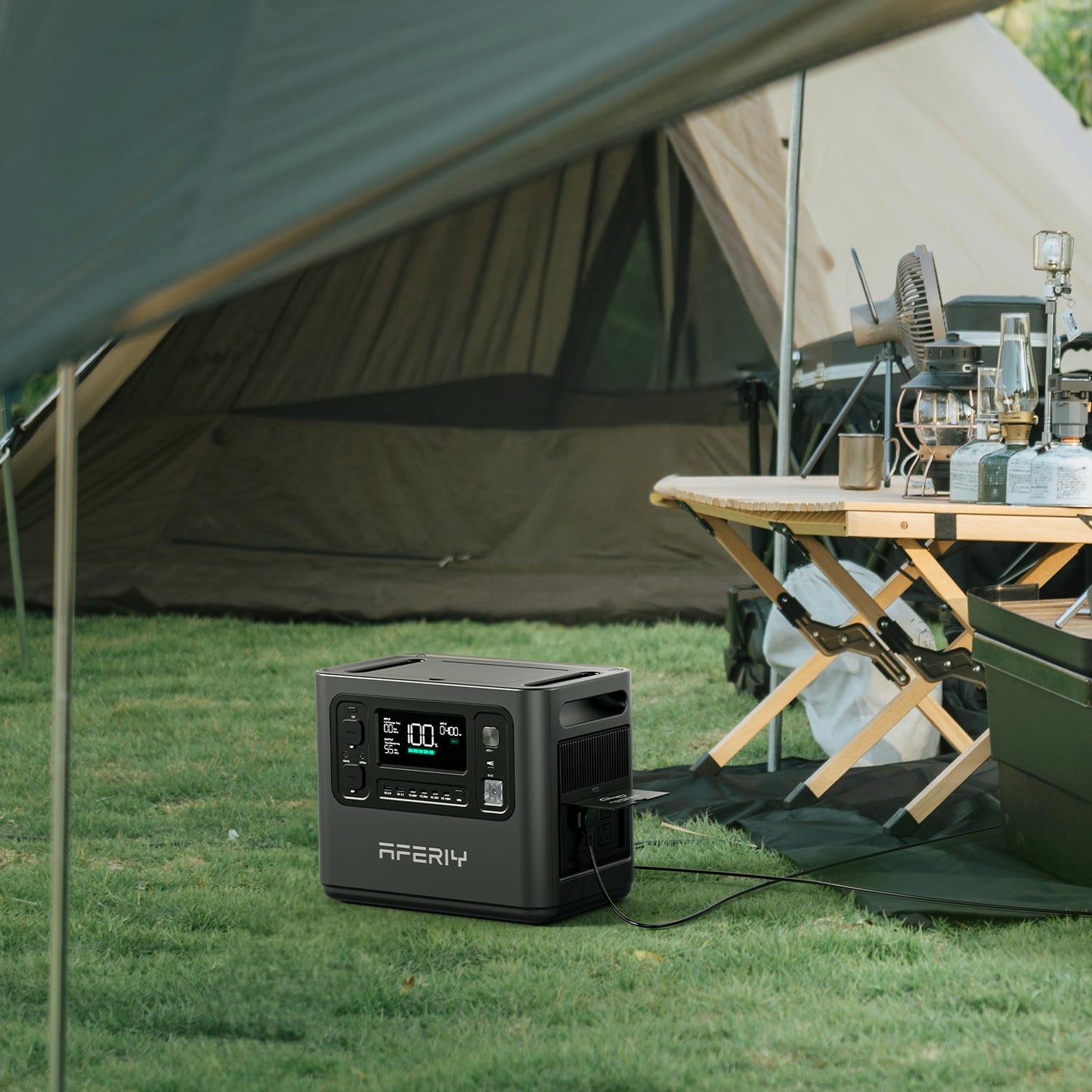 AFERIY Portable Power Stations P210 | Portable Power Station 2400W 2048Wh | AFERIY