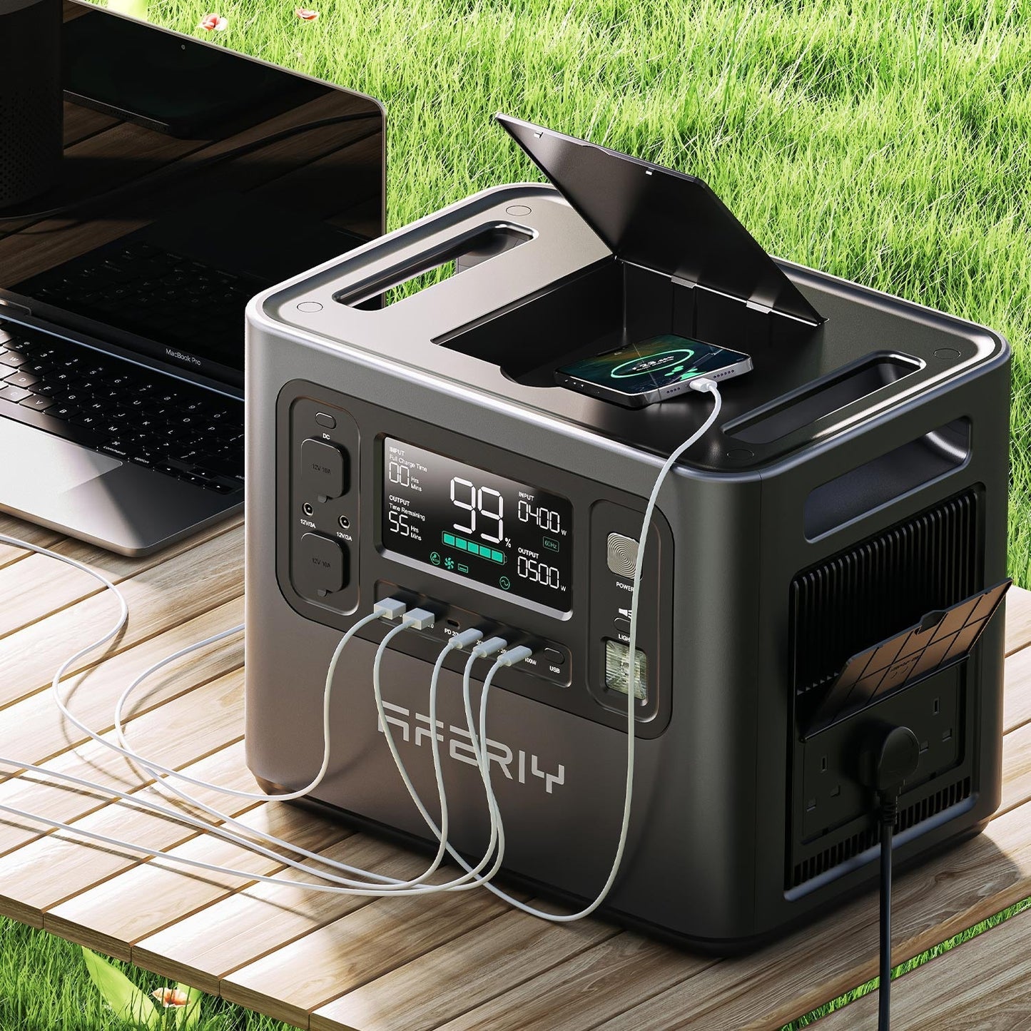 AFERIY Portable Power Stations P210 | Portable Power Station 2400W 2048Wh | AFERIY