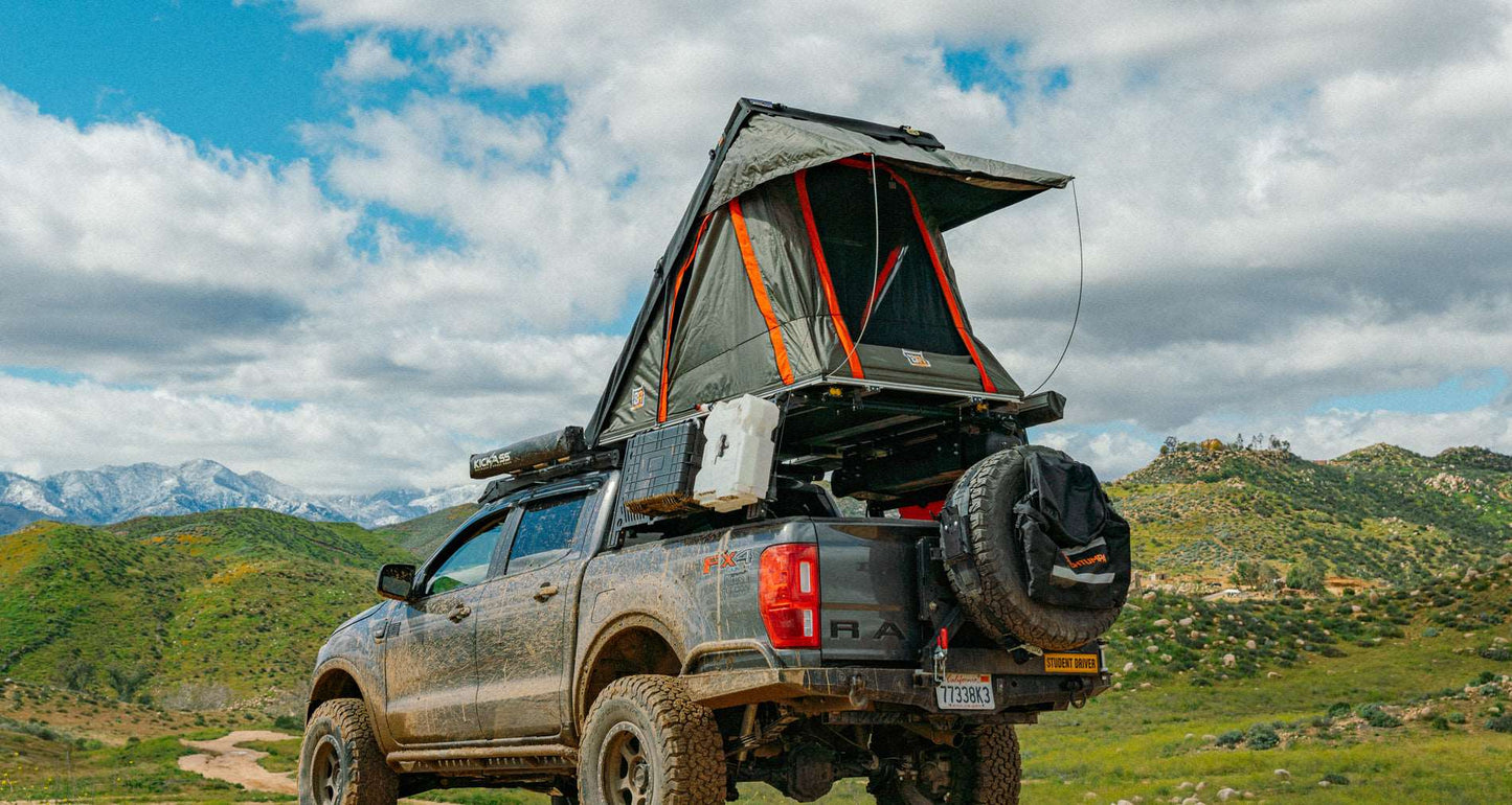 Badass Tents Rooftop Tent PACKOUT™ Pop-Up Rooftop Tent
