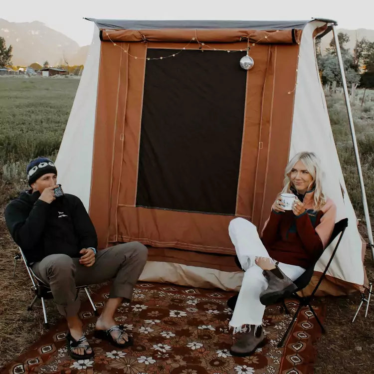 USED - 7'x9' Prota Canvas Cabin Tent, Deluxe