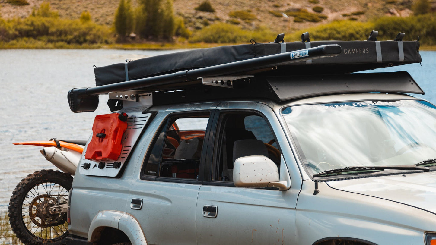 Sherpa Offset Flyrod Mounts for Roof Racks - Short & Long Options