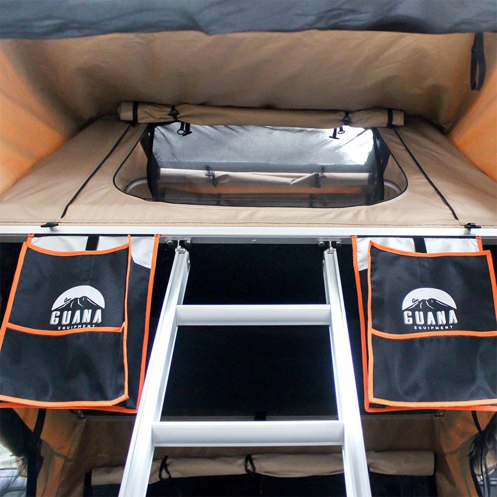 Guana Equipment Rooftop Tent Wanaka 55" 3 Person Rooftop Tent w/ XL Annex