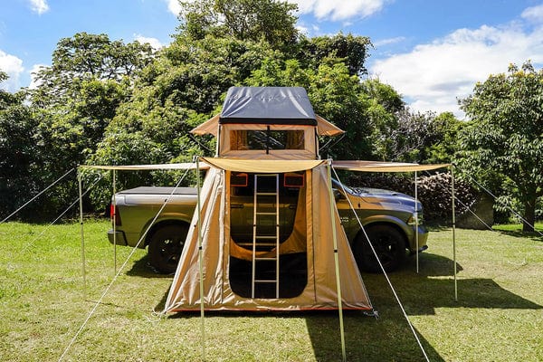Guana Equipment Rooftop Tent Wanaka 64" 3-4 Person Rooftop Tent w/ XL Annex