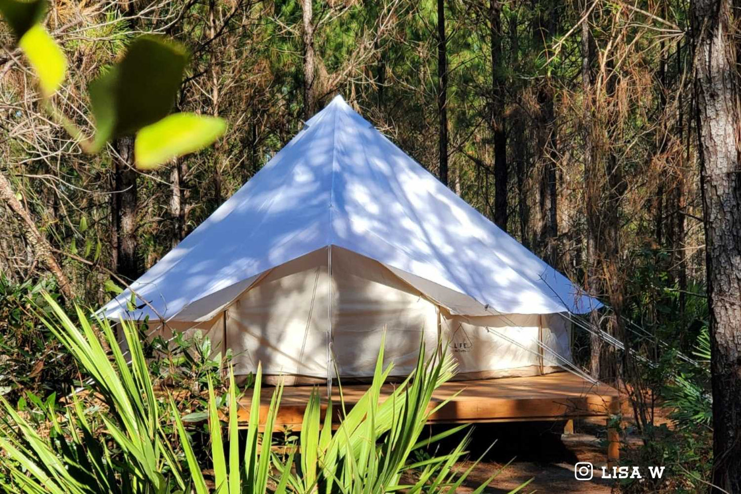 Life inTents Canvas Tent Life inTents Bell Tent Fly Cover for Frenweh and Stella Tents