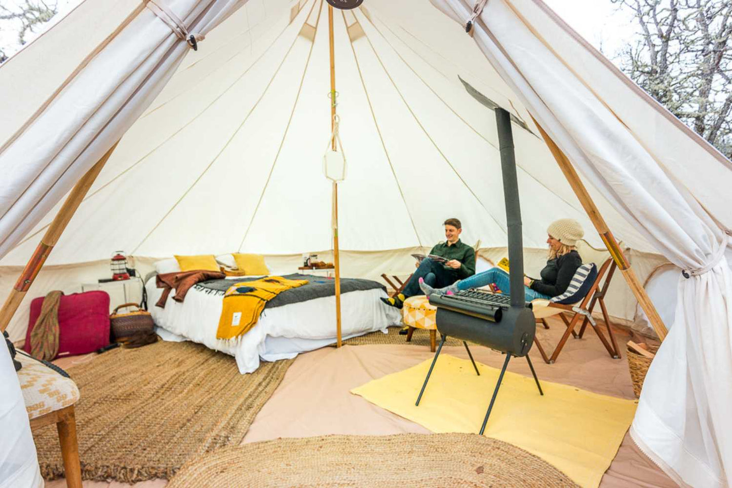 Life inTents Canvas Tent Life inTents Fernweh™ 360 View Canvas Bell Tent 16' (5 Meters)