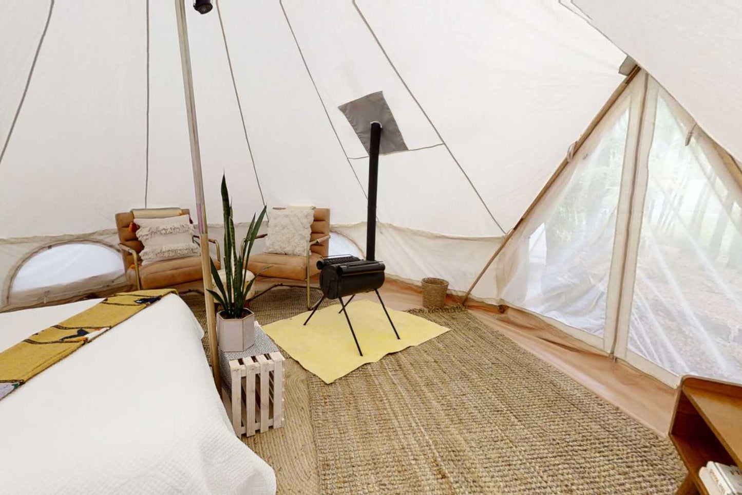 Life inTents Canvas Tent Life inTents Fernweh™ 360 View Canvas Bell Tent 16' (5 Meters)