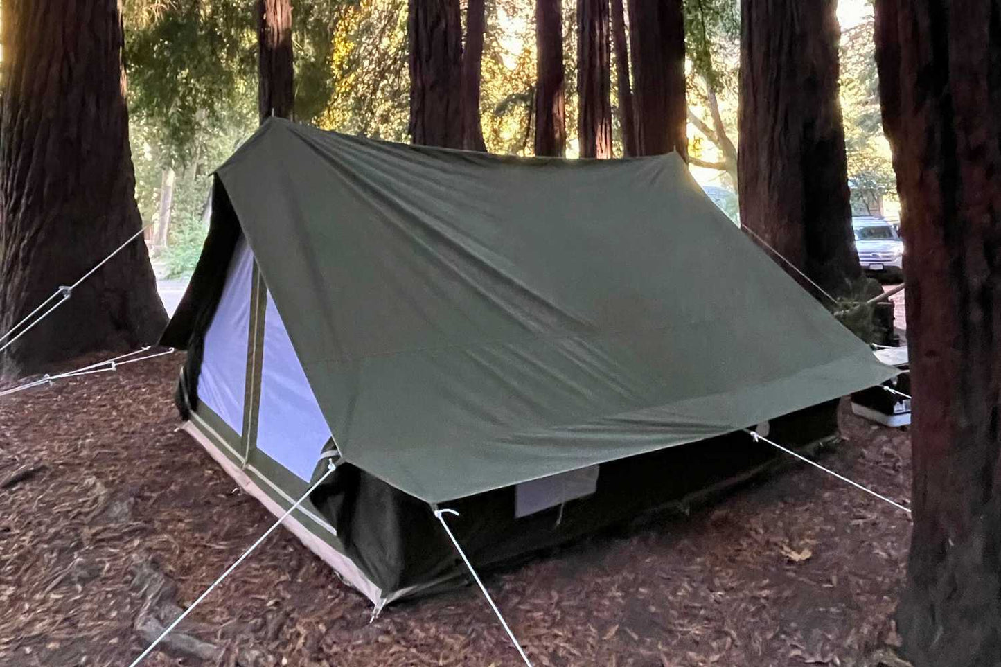 Life inTents Canvas Tent Life inTents Scout About™ Canvas A-Frame Tent 4 Person