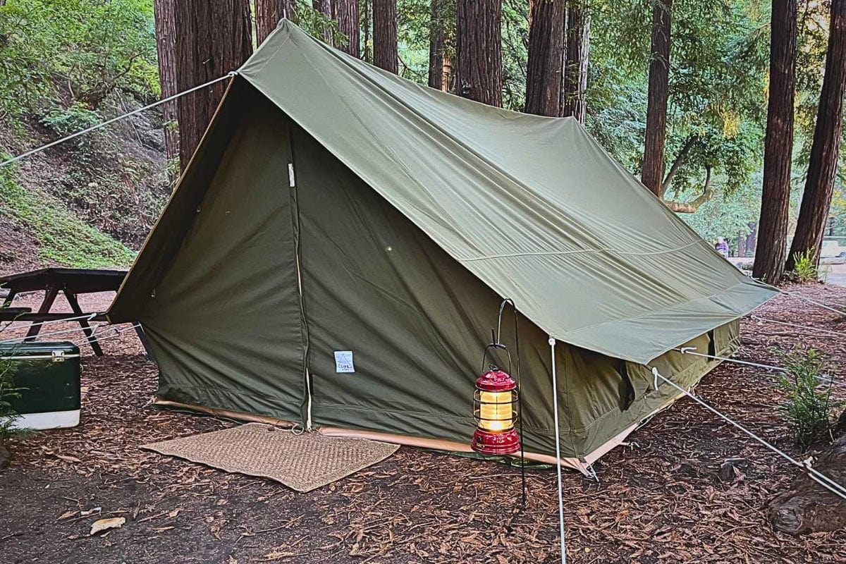 Life inTents Canvas Tent Life inTents Scout About™ Canvas A-Frame Tent 4 Person