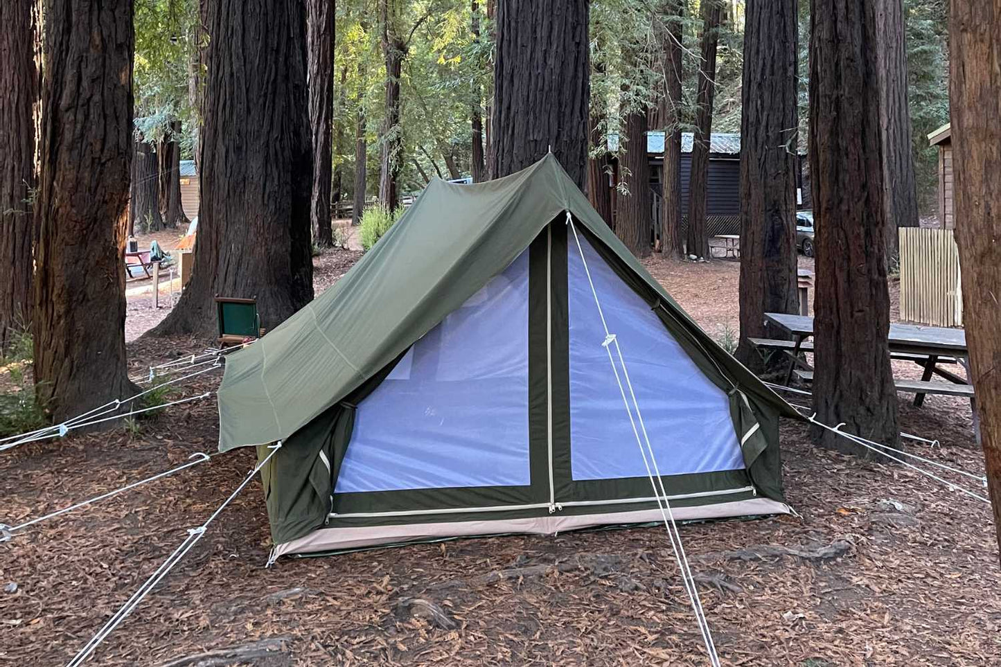 Life inTents Canvas Tent Life inTents Scout About™ Canvas A-Frame Tent 4 Person