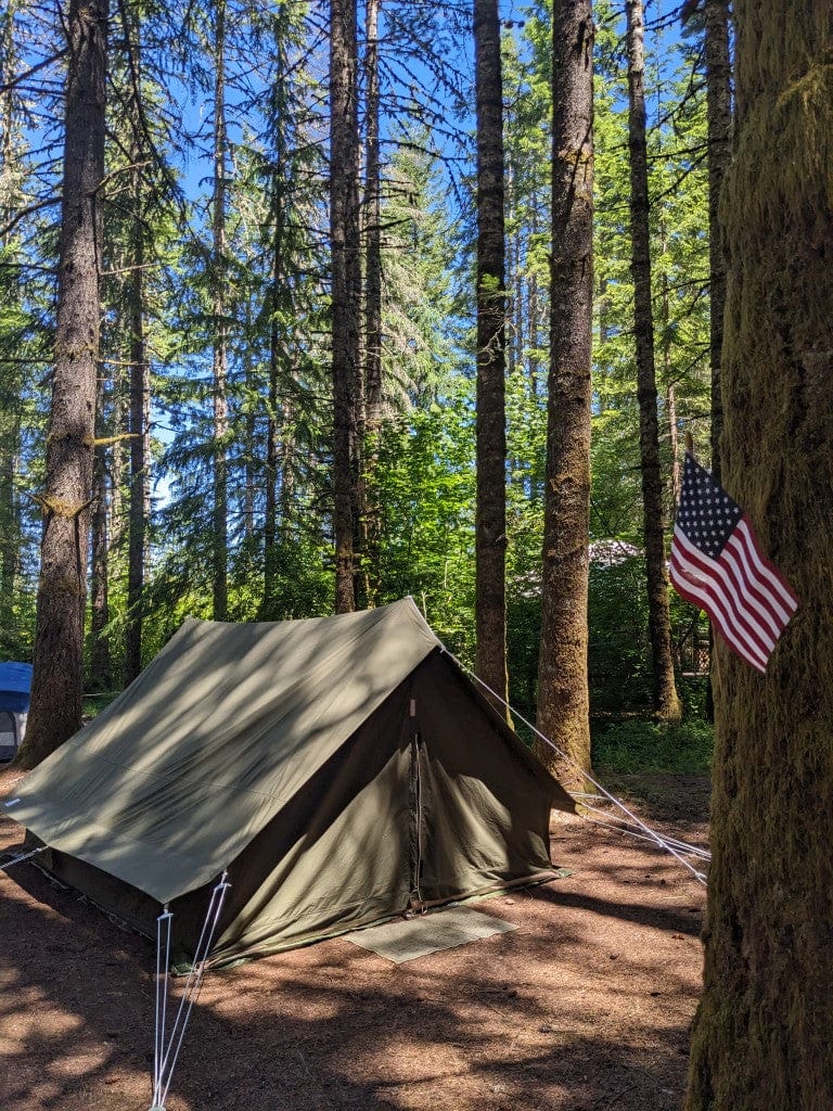 Life inTents Canvas Tent Life inTents Scout About™ Canvas A-Frame Tent 4 Person