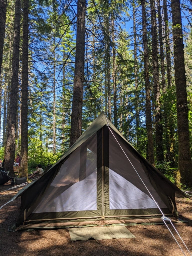 Life inTents Canvas Tent Life inTents Scout About™ Canvas A-Frame Tent 4 Person