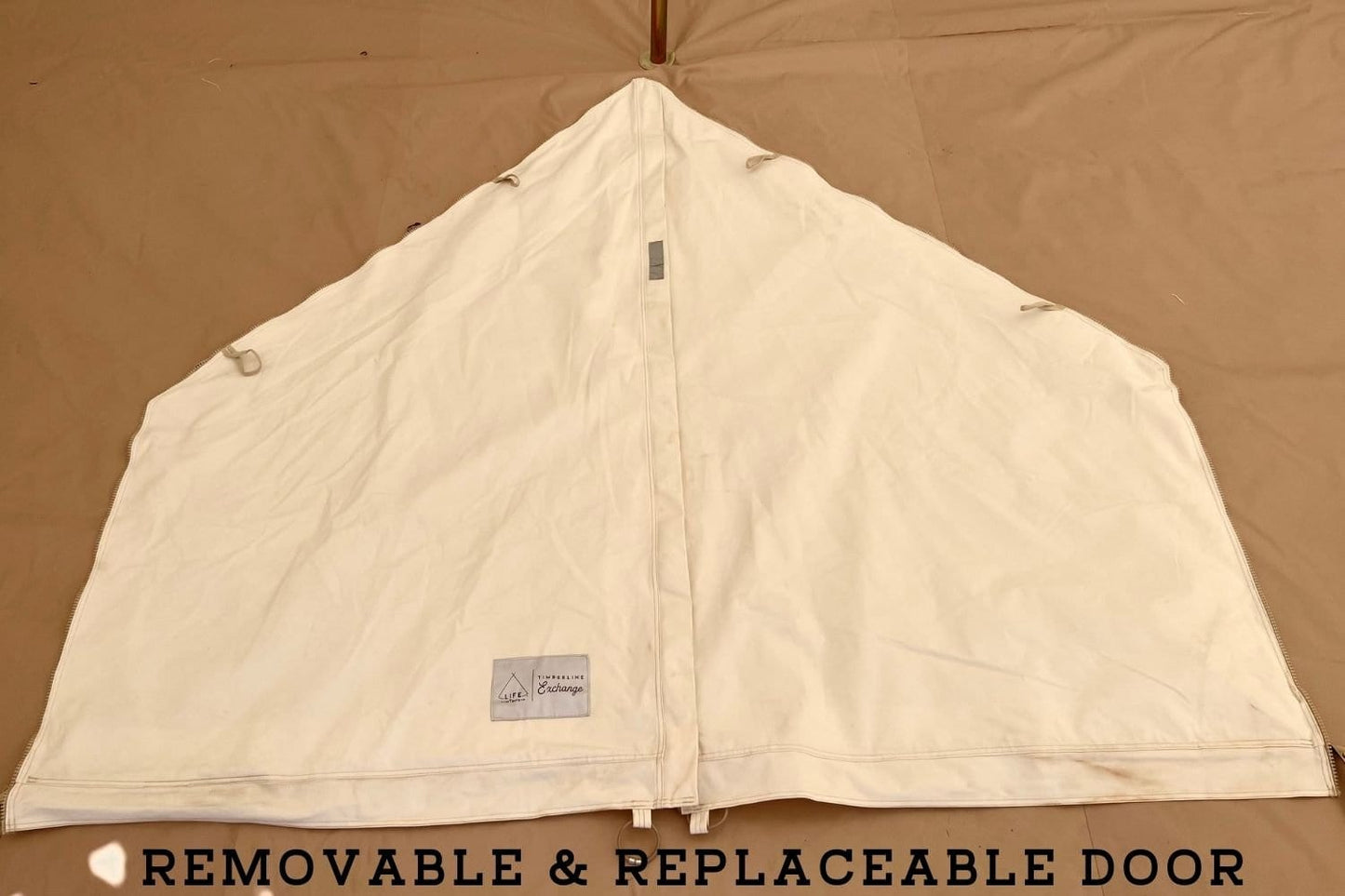 Life inTents Canvas Tent Life inTents Spare Door for Timberline Exchange Canvas Bell Tent