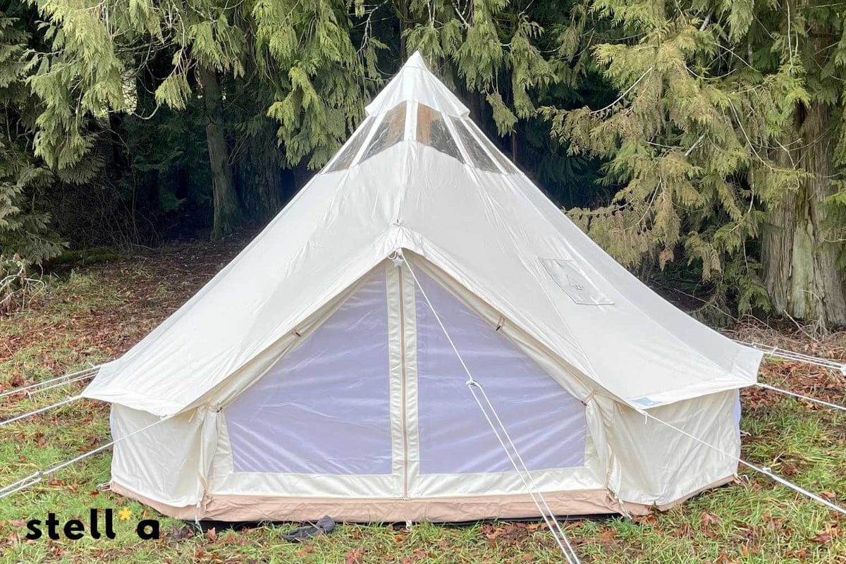 Life inTents Canvas Tent Life inTents Stella Stargazing 360 View Canvas Bell Tent 13' (4 Meters)