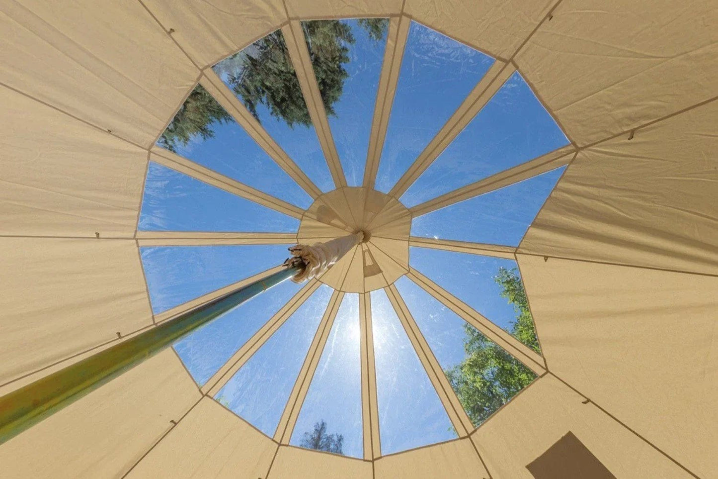 Life inTents Canvas Tent Life inTents Stella™ Stargazing 360 View Canvas Bell Tent 16' (5 Meters)