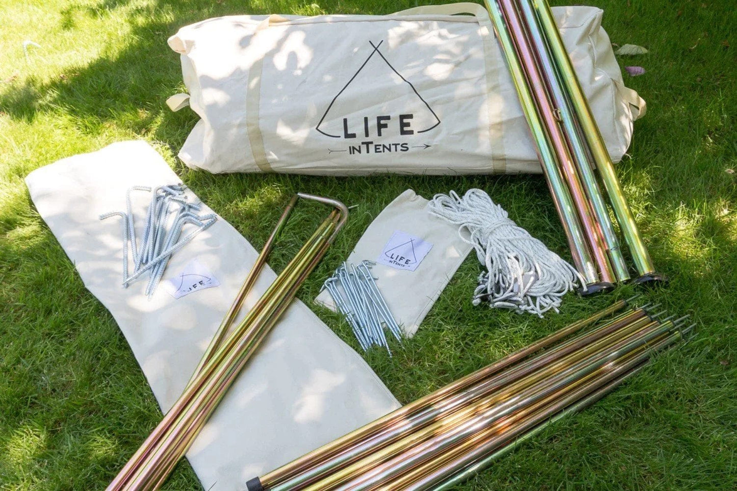 Life inTents Canvas Tent Life inTents Stella™ Stargazing 360 View Canvas Bell Tent 16' (5 Meters)