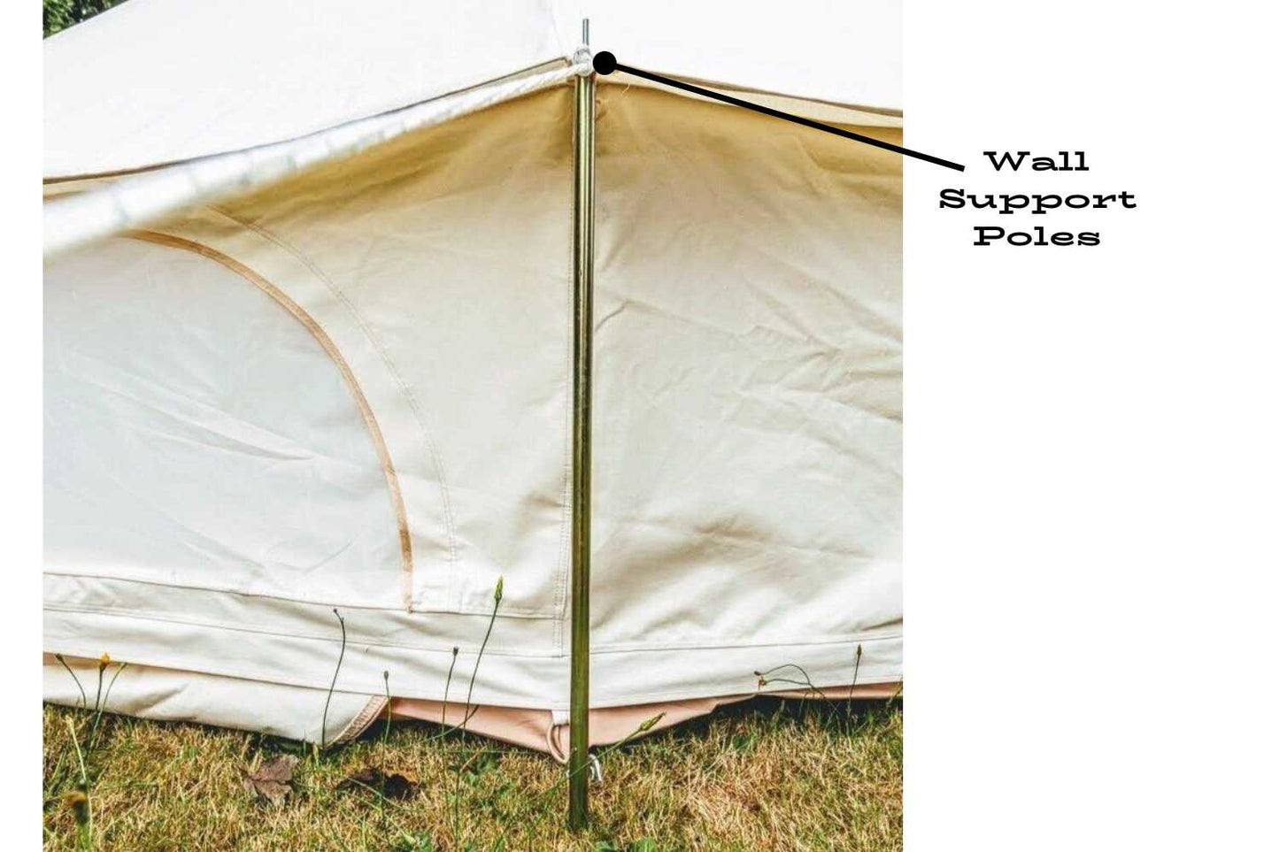 Life inTents Canvas Tent Life inTents Stella™ Stargazing 360 View Canvas Bell Tent 16' (5 Meters)