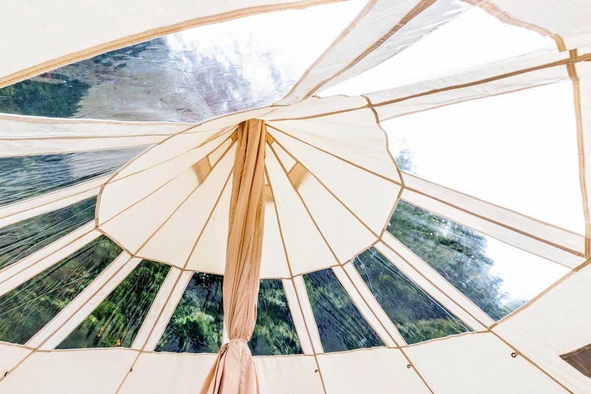 Life inTents Canvas Tent Life inTents Stella™ Stargazing 360 View Canvas Bell Tent 16' (5 Meters)