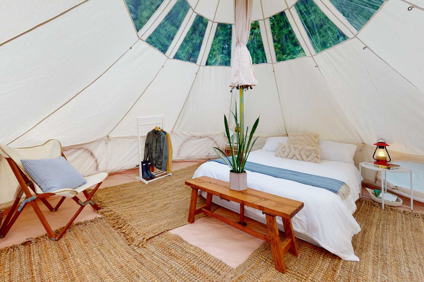 Life inTents Canvas Tent Life inTents Stella™ Stargazing 360 View Canvas Bell Tent 16' (5 Meters)