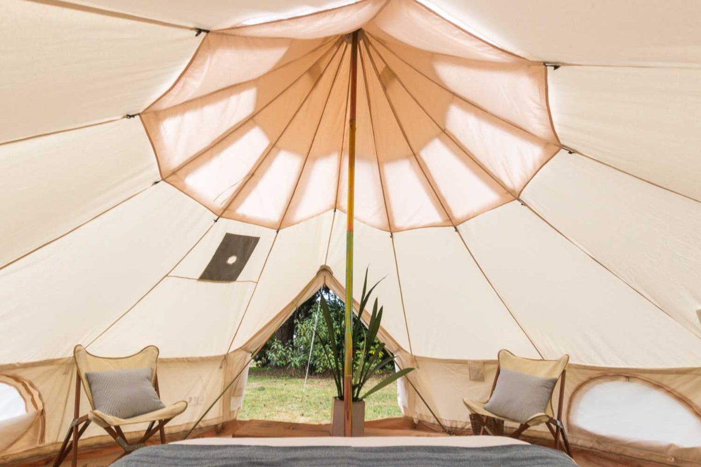Life inTents Canvas Tent Life inTents Stella™ Stargazing 360 View Canvas Bell Tent 16' (5 Meters)