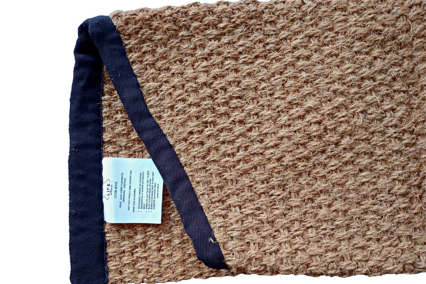 Life inTents Tent Accessories Coir Bell Tent Rug Half-Moon | 13' (4M)
