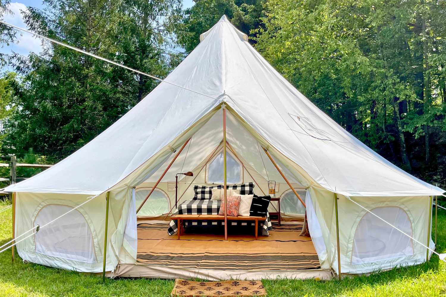 Life inTents Tents Zephyr 19' (6M) Canvas Bell Tent | Life inTents