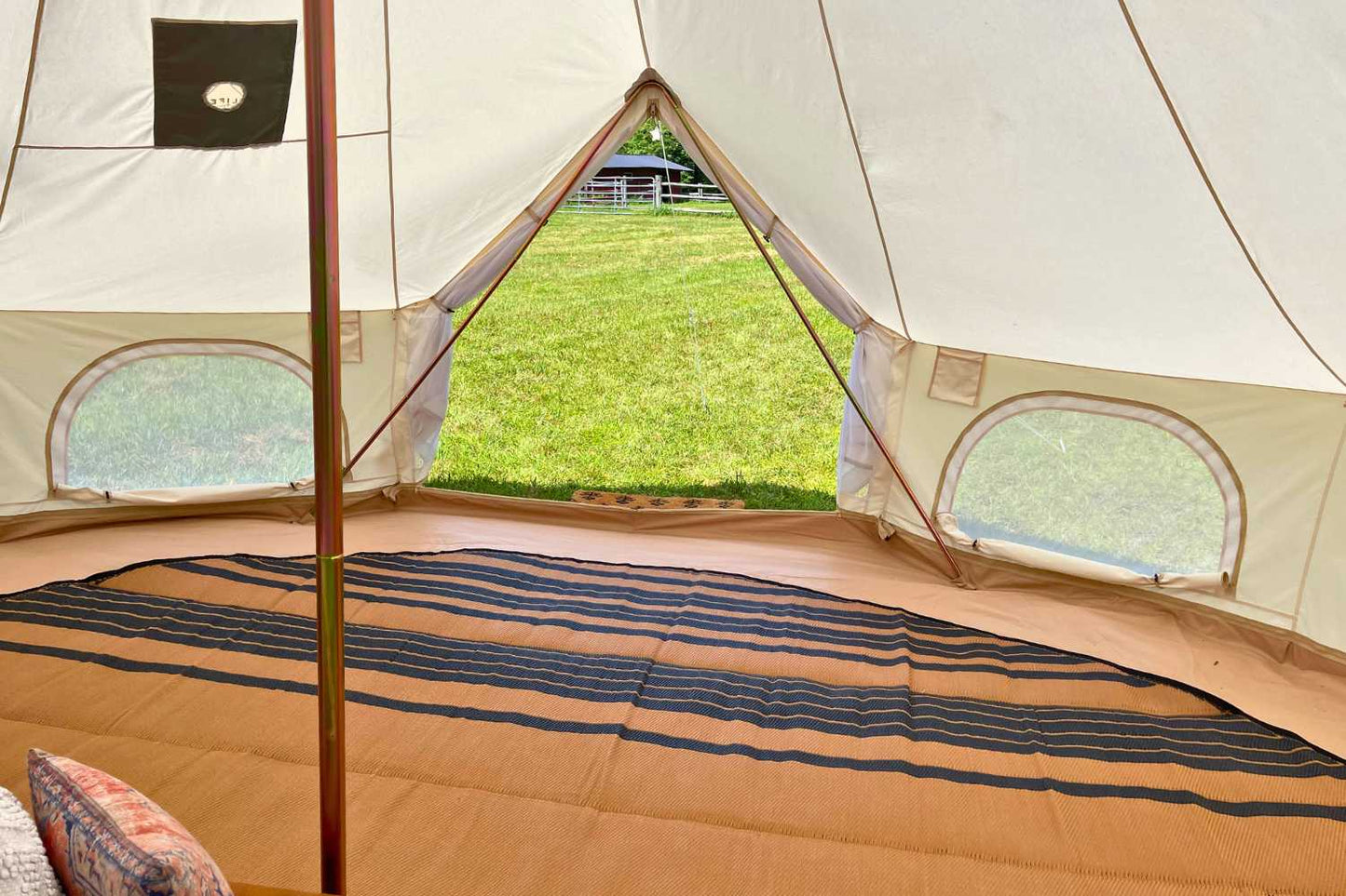 Life inTents Tents Zephyr 19' (6M) Canvas Bell Tent | Life inTents
