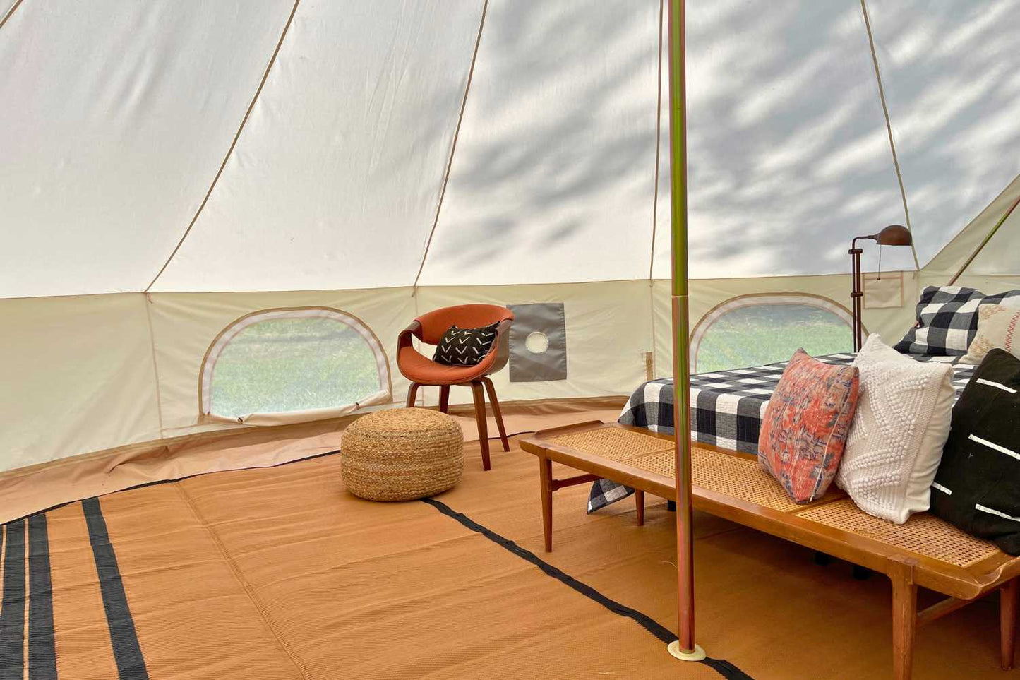 Life inTents Tents Zephyr 19' (6M) Canvas Bell Tent | Life inTents