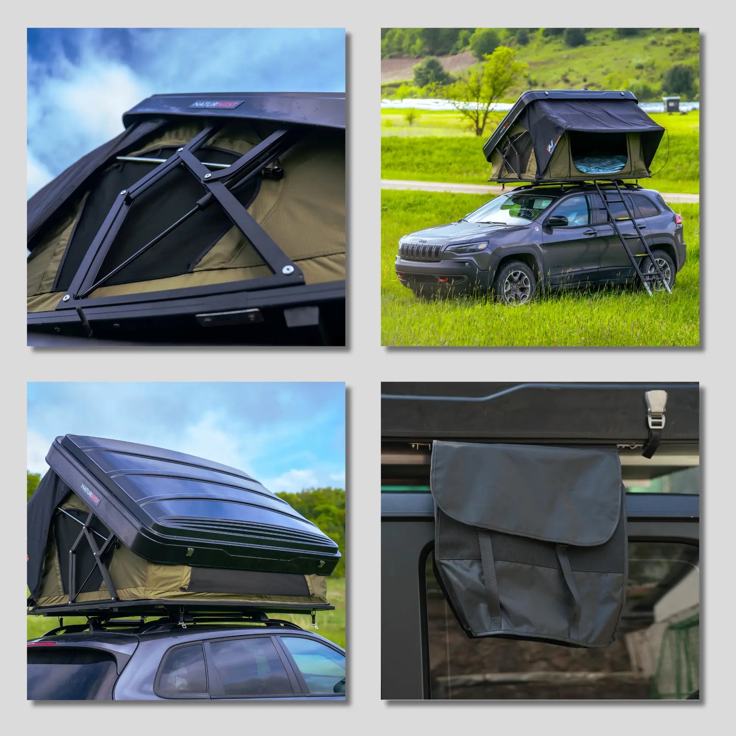 Naturnest Orion Pro | Hard Shell Rooftop Tent
