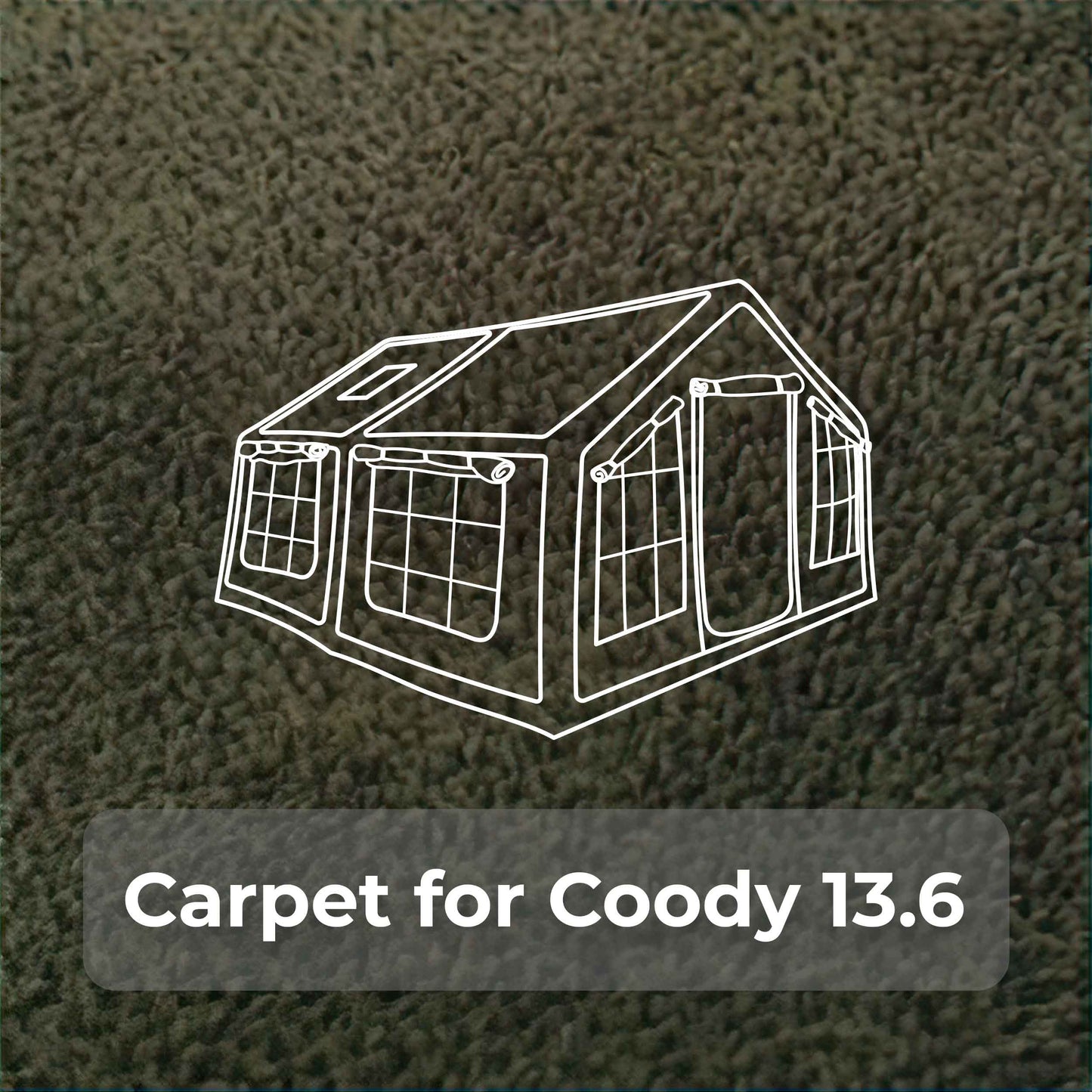 Coody Carpet – Tailored for Coody Familia AirTent 13.6