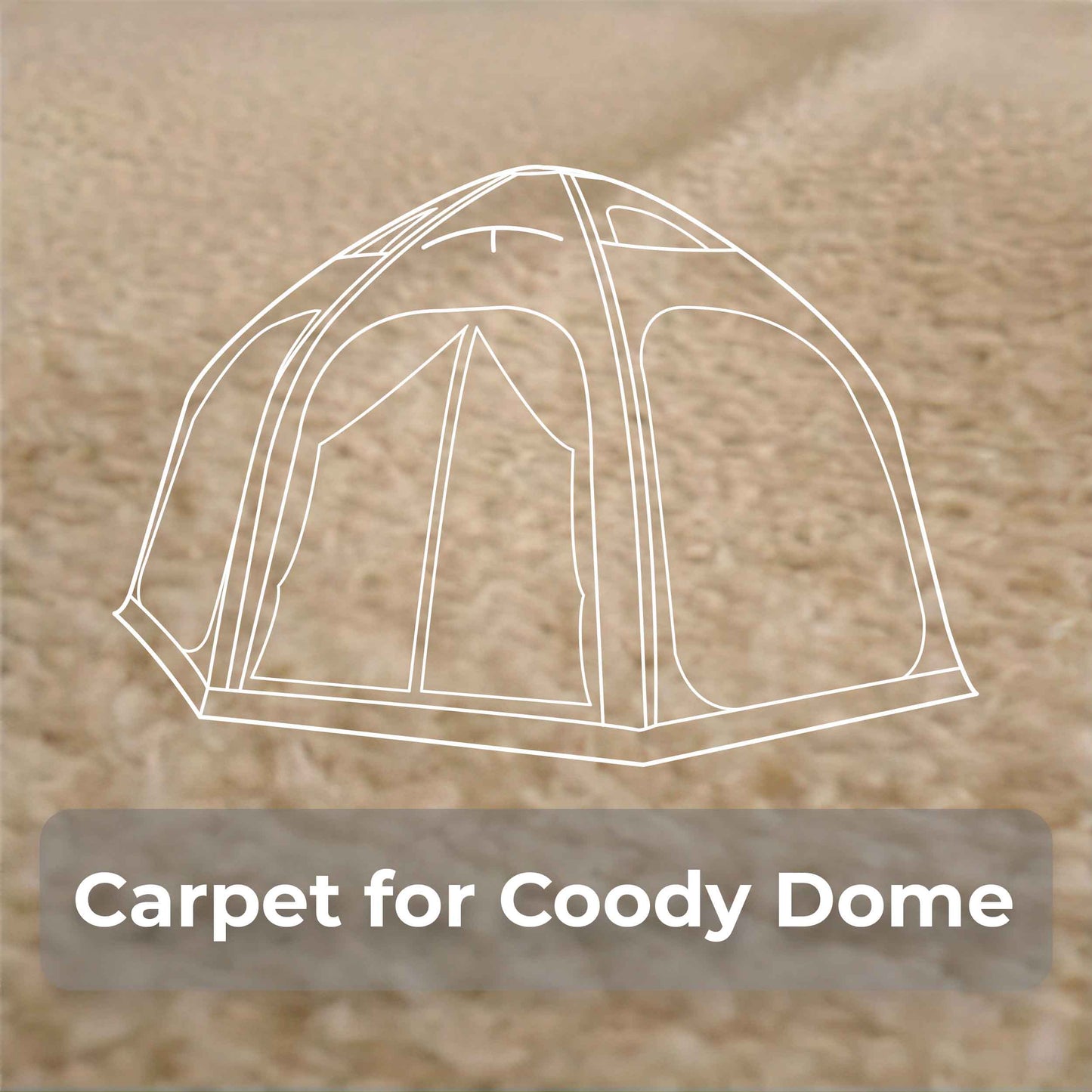 Coody Carpet – Tailored for Coody Aurora Dome (Octopus) Tent