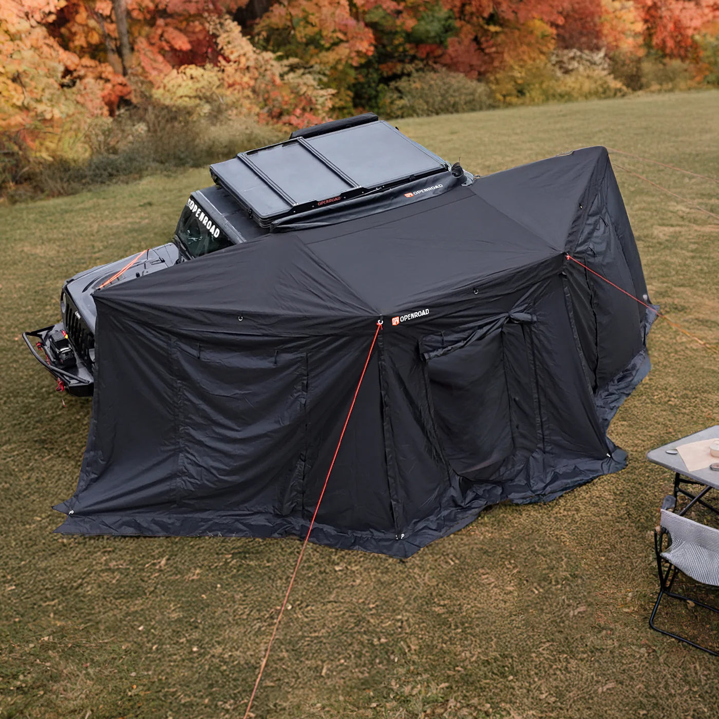 OPENROAD4WD 180 Free Standing Awning | Compact Shade
