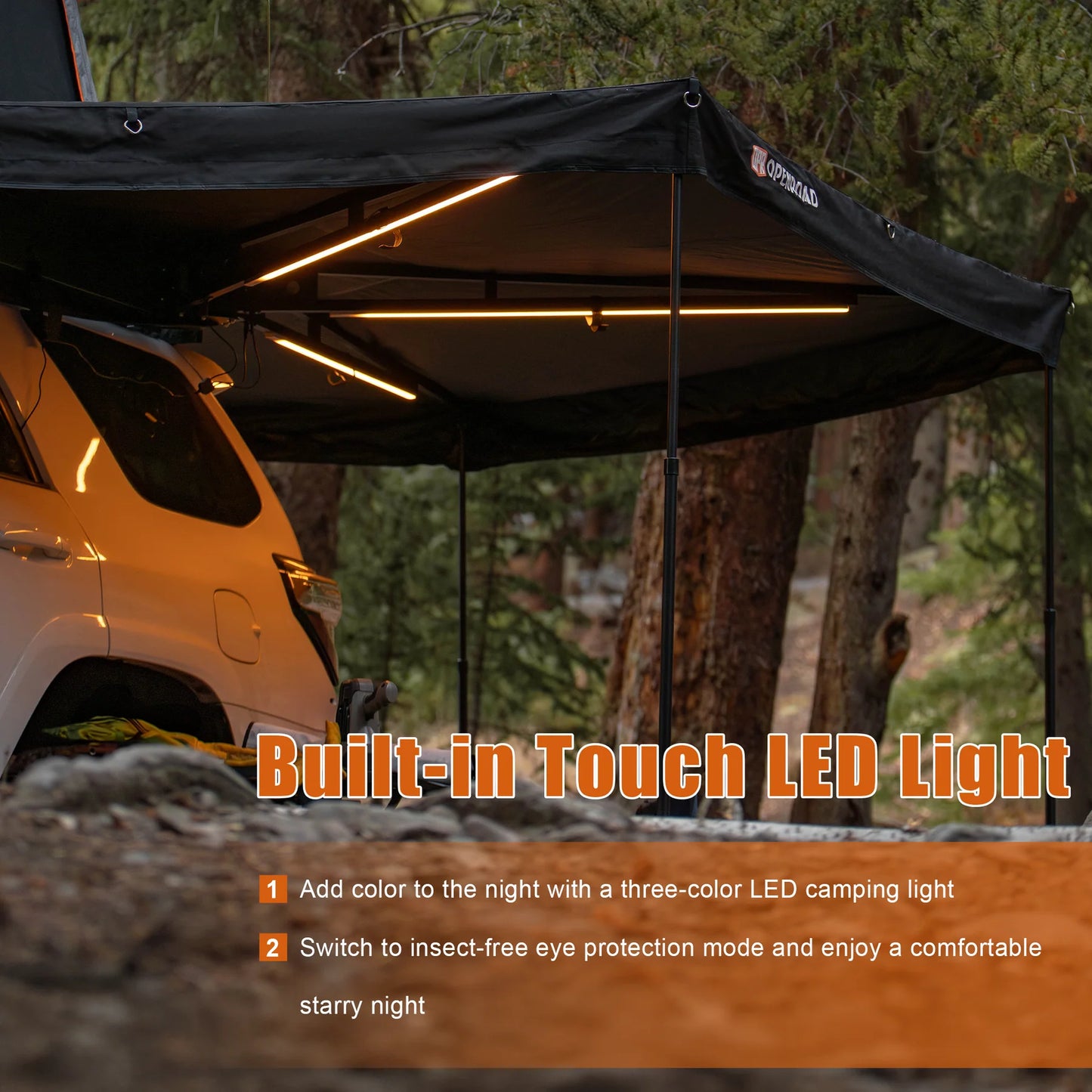 OPENROAD4WD 270 Free Standing Camping Awning