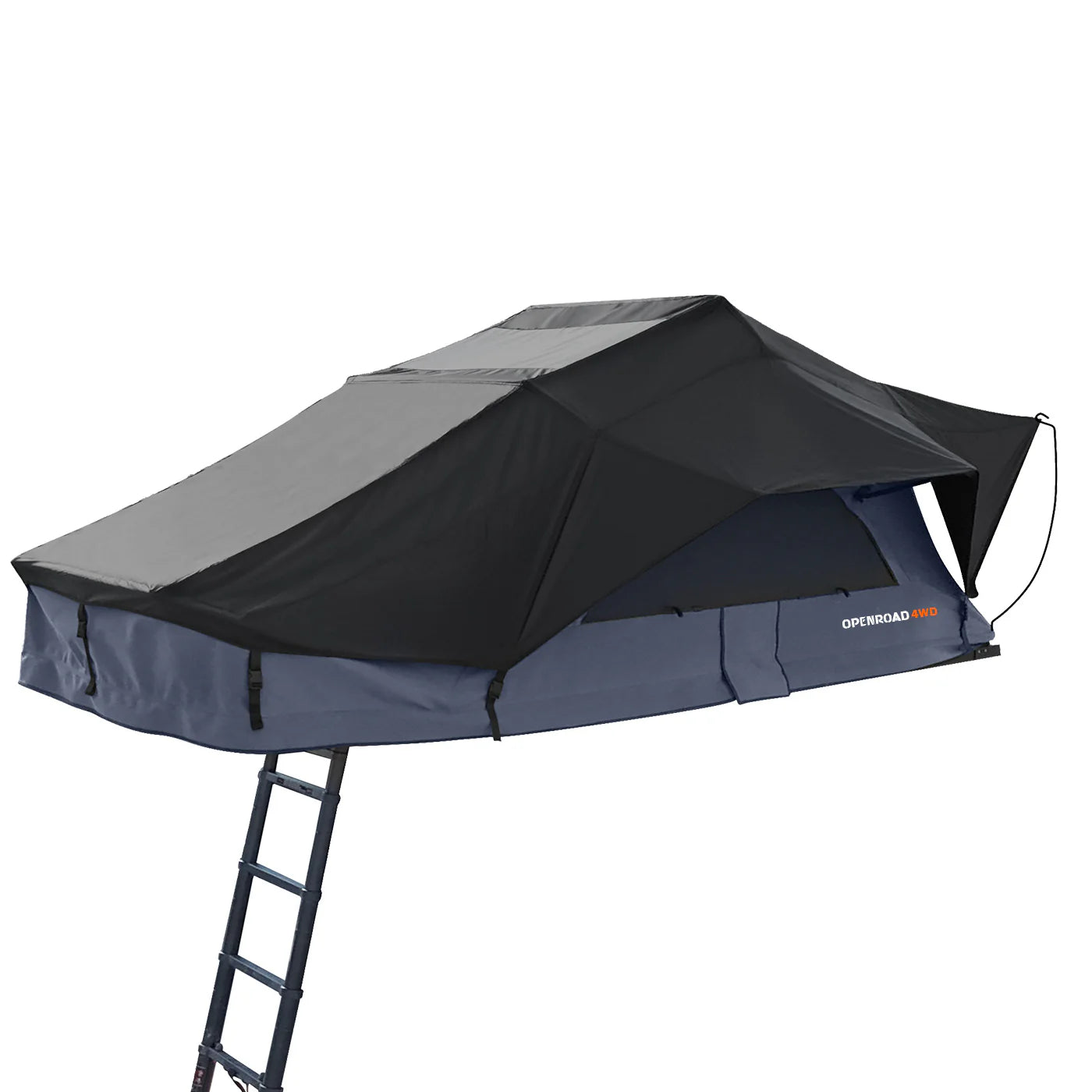 rocktrail 4 person family tent OPENROAD Soft Roof Top Tent, RTT with Bed Rack