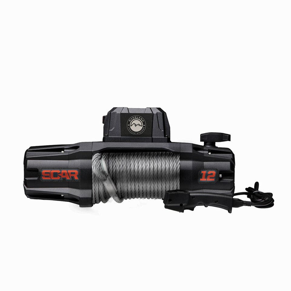 Overland Vehicle Systems 10k / Steel Cable SCAR Winch | Overland Vehicle Systems