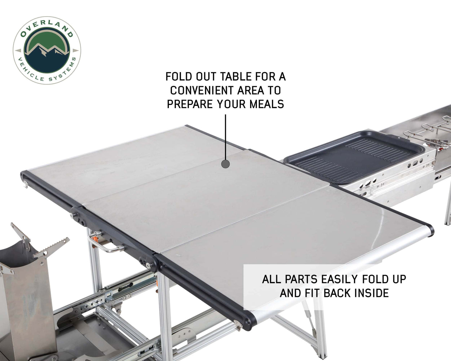 Overland Vehicle Systems Camp Light Overland Vehicle Systems Komodo Portable Camp Kitchen