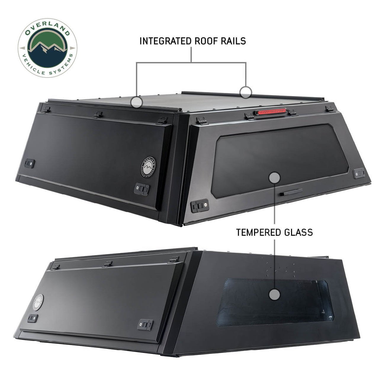 Overland Vehicle Systems Camper Shell Expedition | Truck Cap | Overland Vehicle Systems