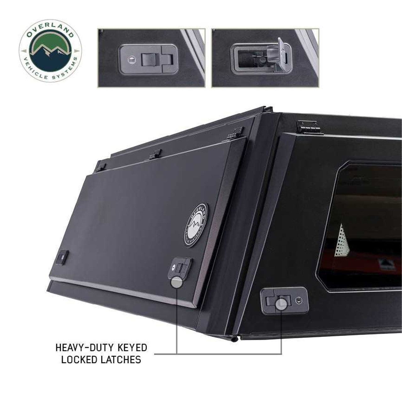 Overland Vehicle Systems Camper Shell Expedition | Truck Cap | Overland Vehicle Systems