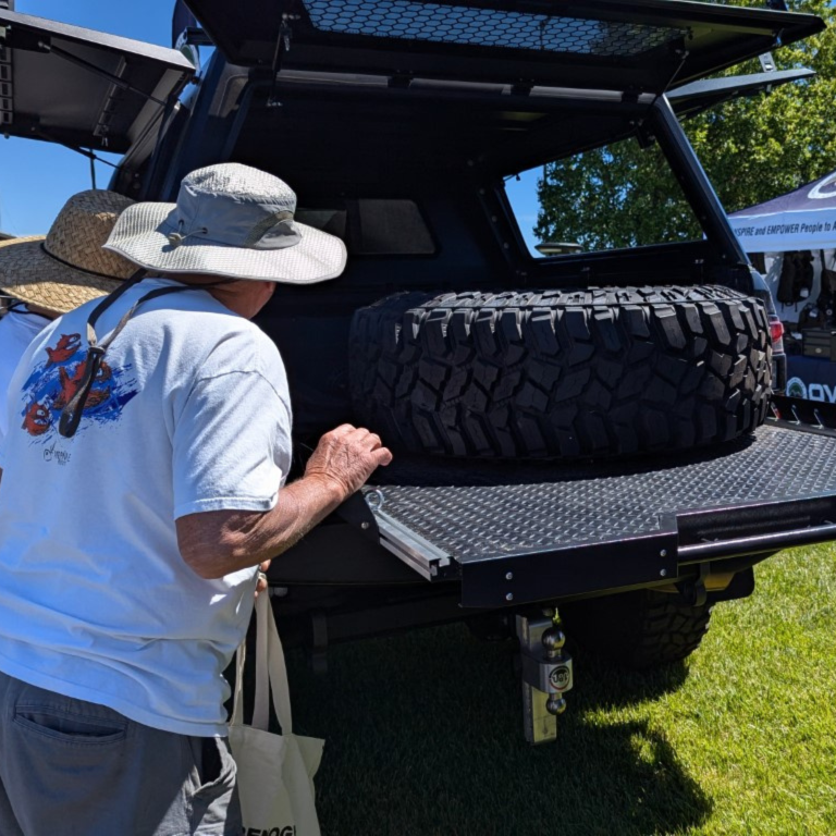 Overland Vehicle Systems Expedition Hard Shell Truck Cap w/ Free Crossbars Through 7/31