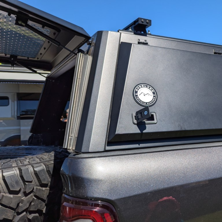Overland Vehicle Systems Expedition Hard Shell Truck Cap w/ Free Crossbars Through 7/31