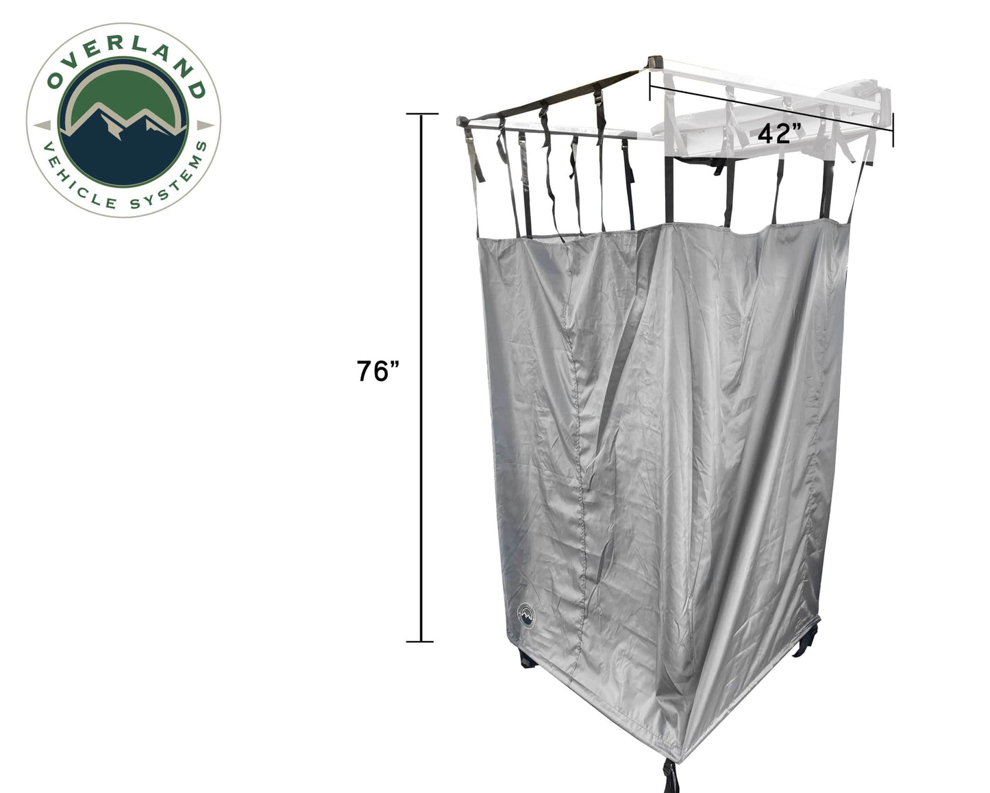 Overland Vehicle Systems Mobile Shower Car Side Shower Room | Overland Vehicle Systems