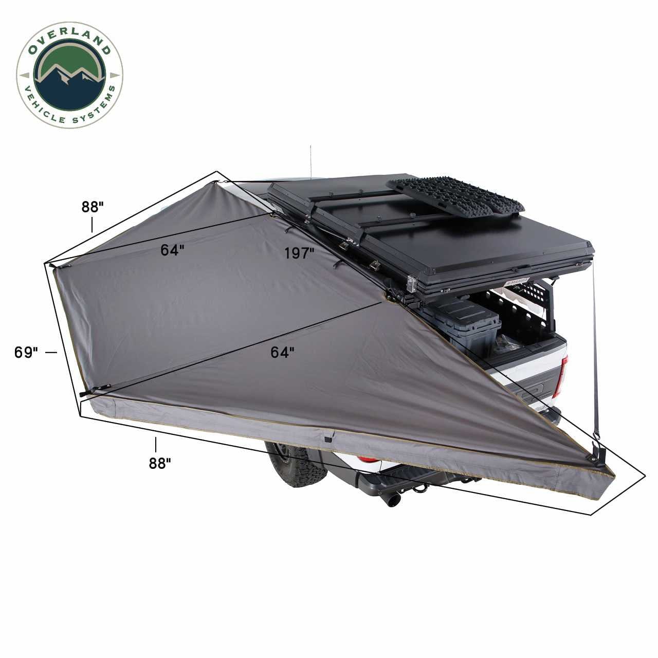 Overland Vehicle Systems Nomadic 180 Awning | Overland Vehicle Systems