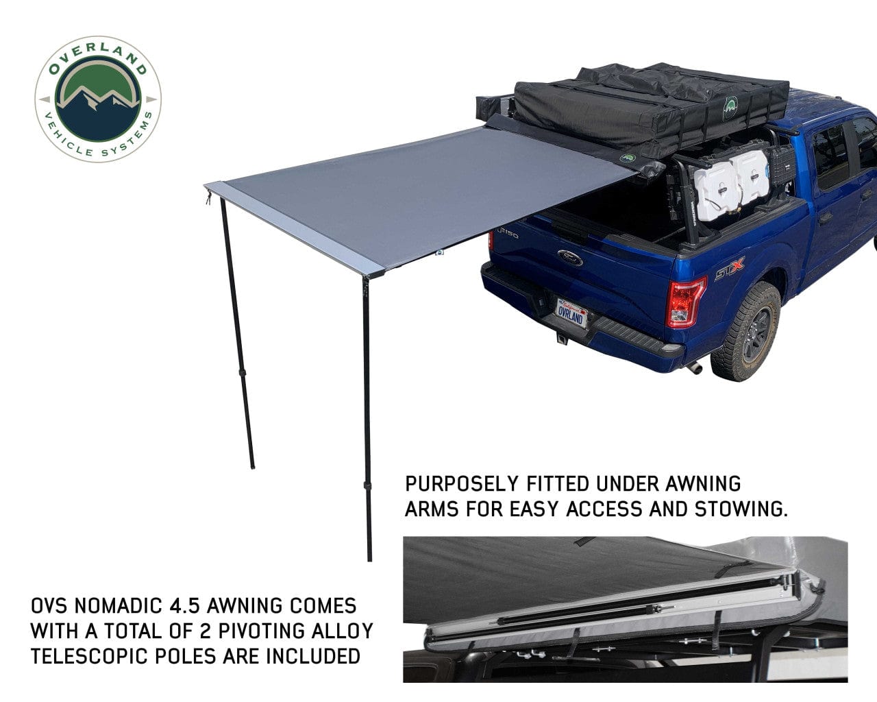 Overland Vehicle Systems Nomadic Awning | Overland Vehicle Systems