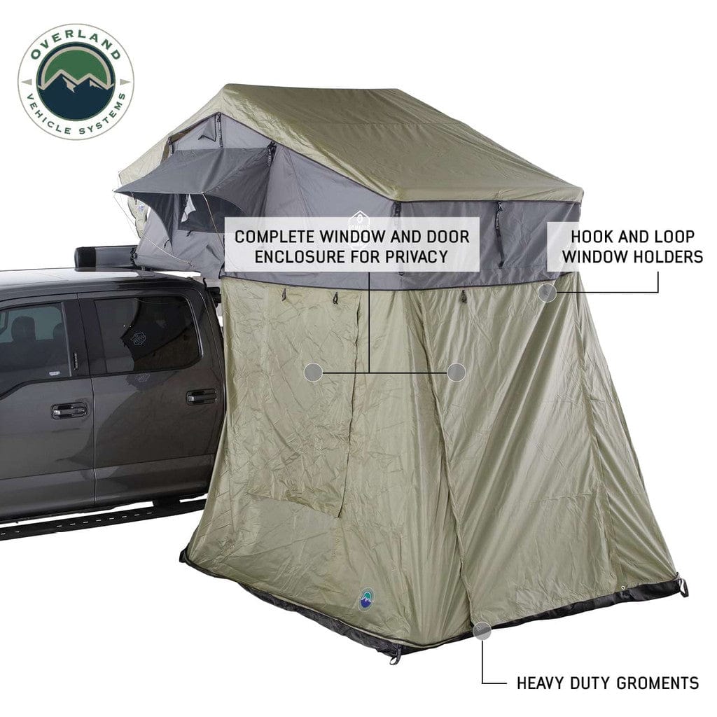 Overland Vehicle Systems Overland Vehicle Systems Annex Room for Nomadic 4 Extended Roof Top Tent