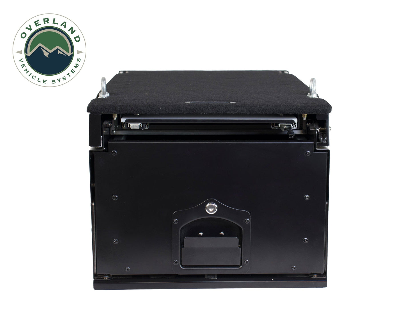 Overland Vehicle Systems Overland Vehicle Systems Cargo Box With Slide Out Drawer & Working Station Size