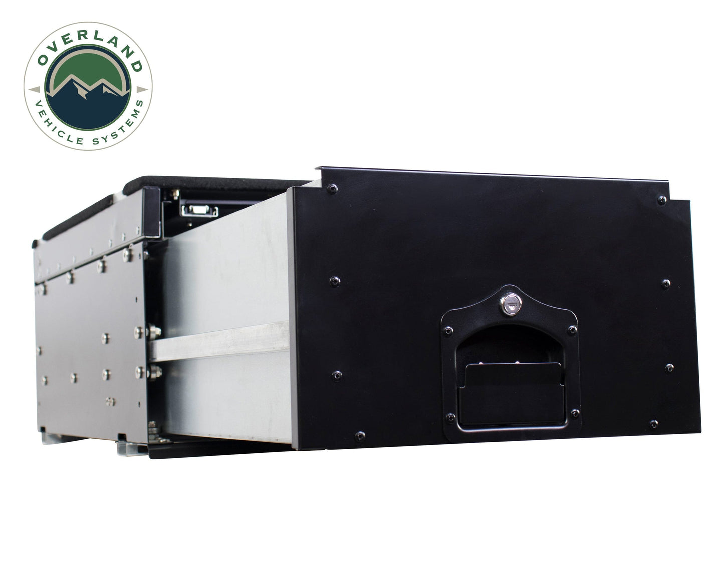 Overland Vehicle Systems Overland Vehicle Systems Cargo Box With Slide Out Drawer & Working Station Size